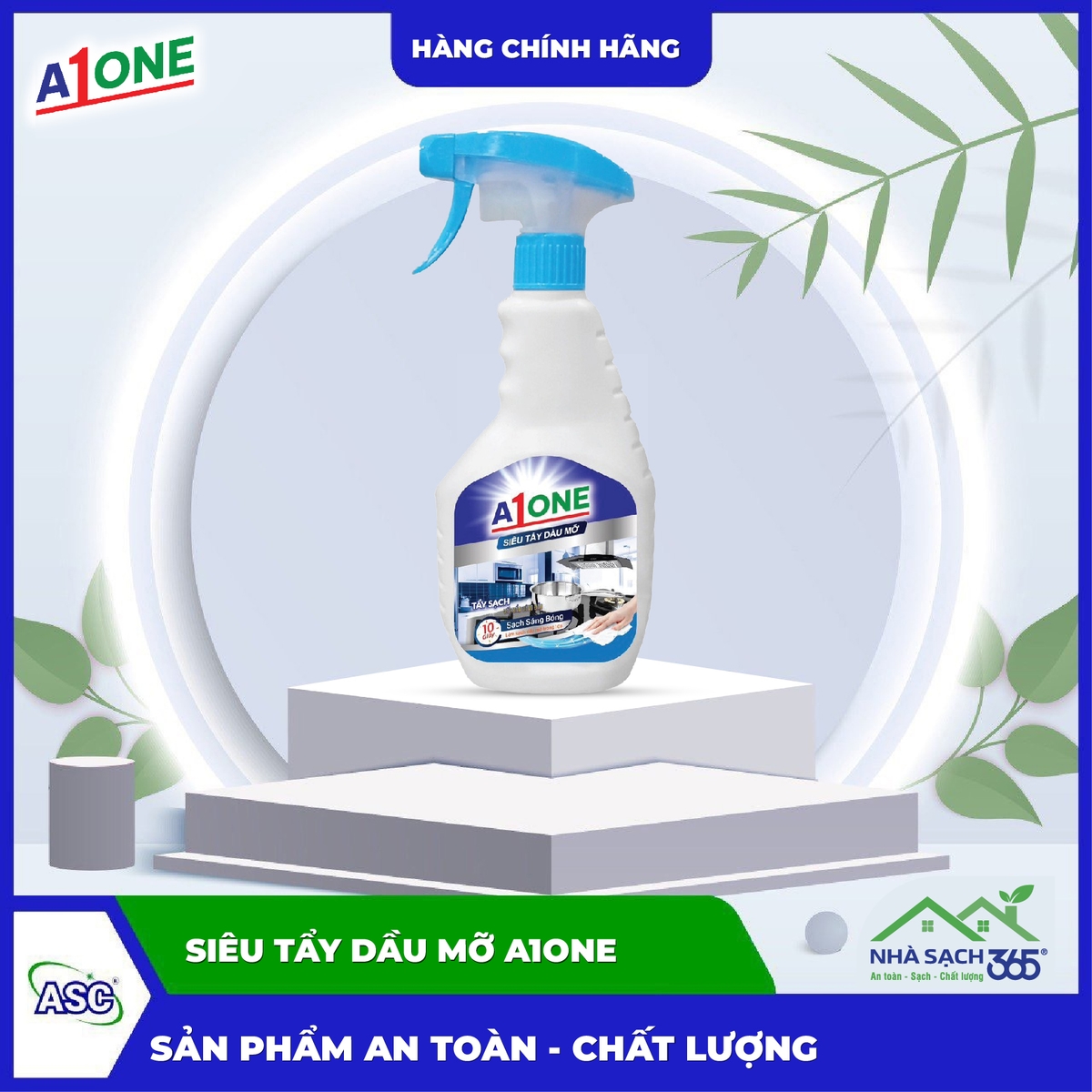 Siêu tẩy dầu mỡ A1ONE 500ml