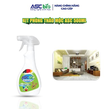 Nước Xịt Phòng Thảo Mộc ASC Bio 500ml – Khử Mùi, Thanh Lọc Không Khí & Đuổi Côn Trùng